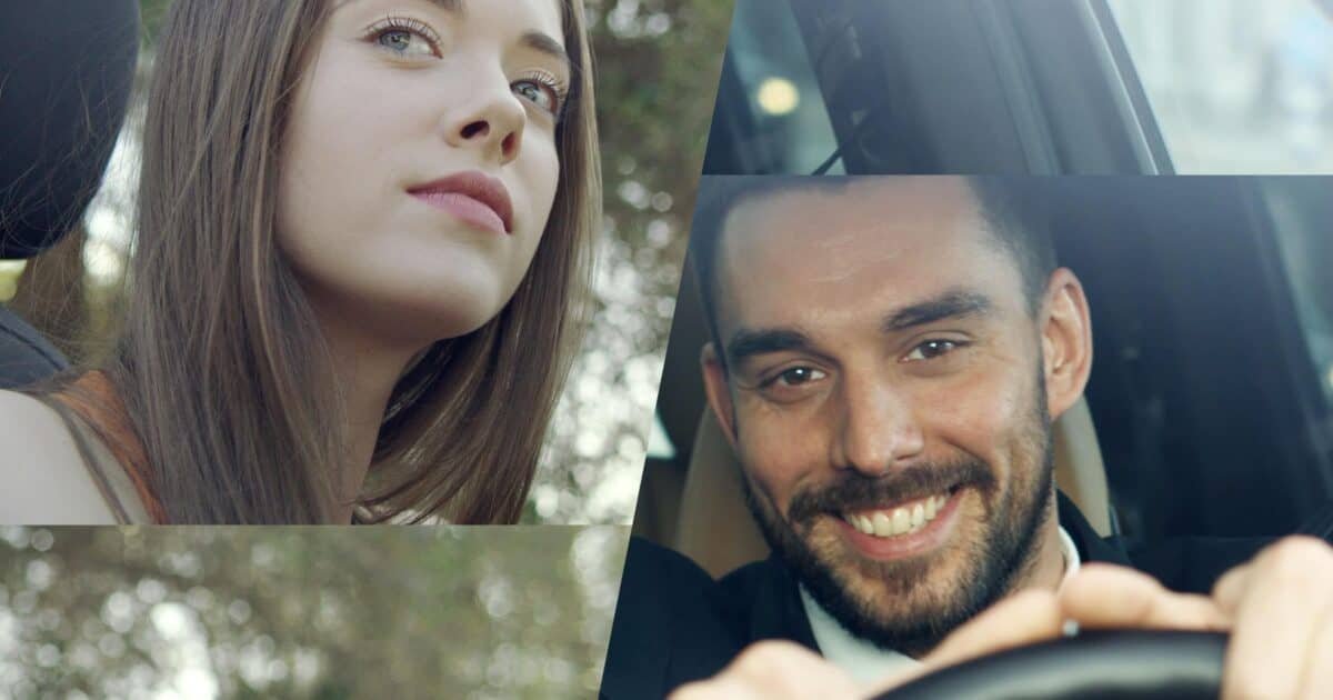 Kontaktlinsen beim Autofahren