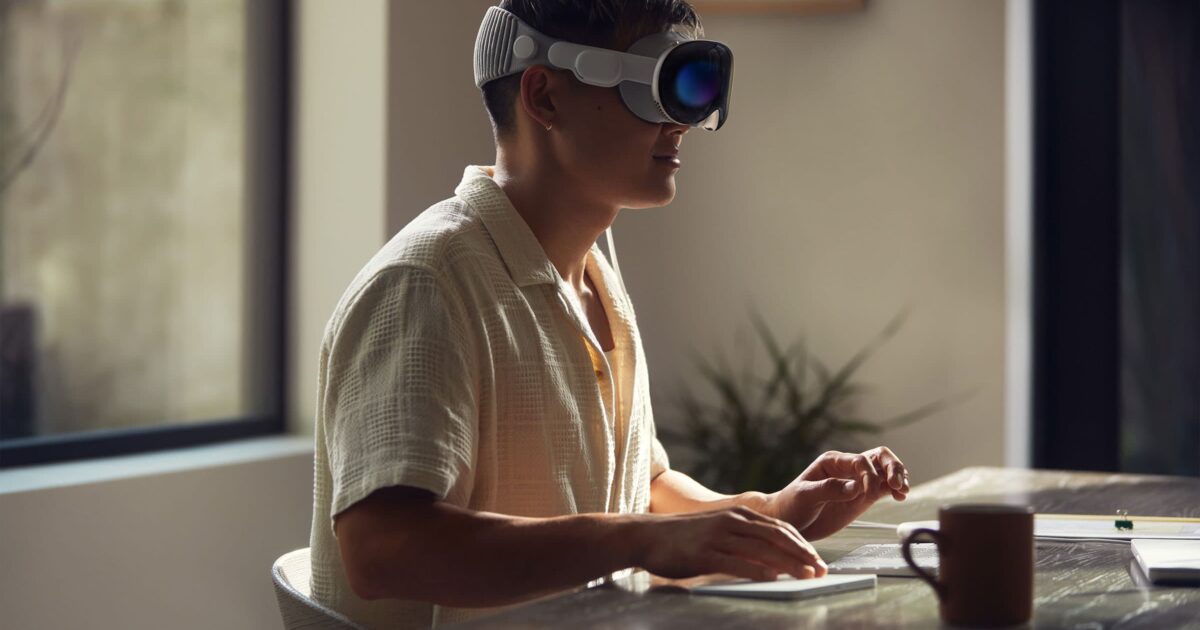 Apple Vision Pro mit Kontaktlinsen verwenden